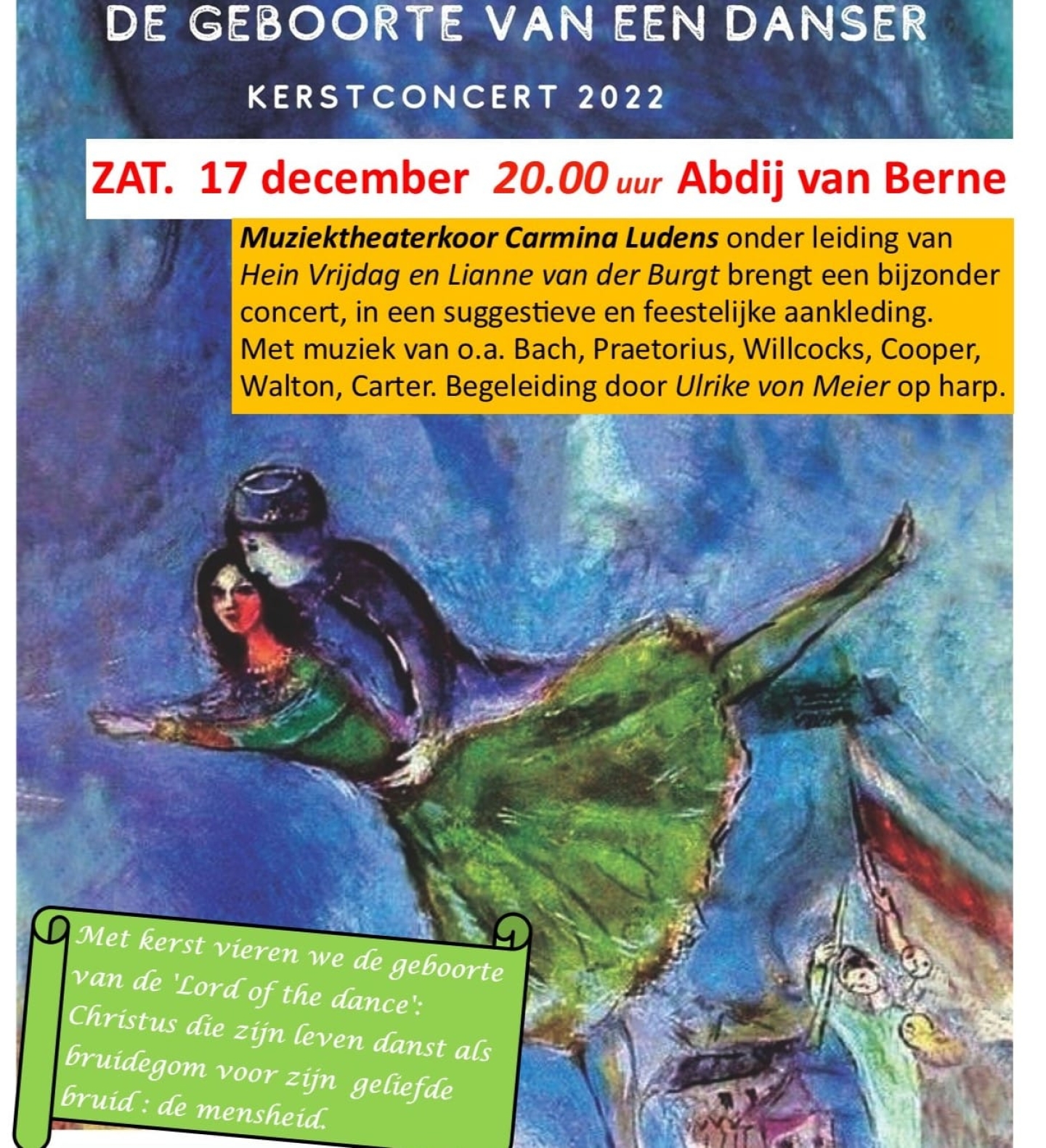 Berne poster Carmina Ludens 17 dec 2022