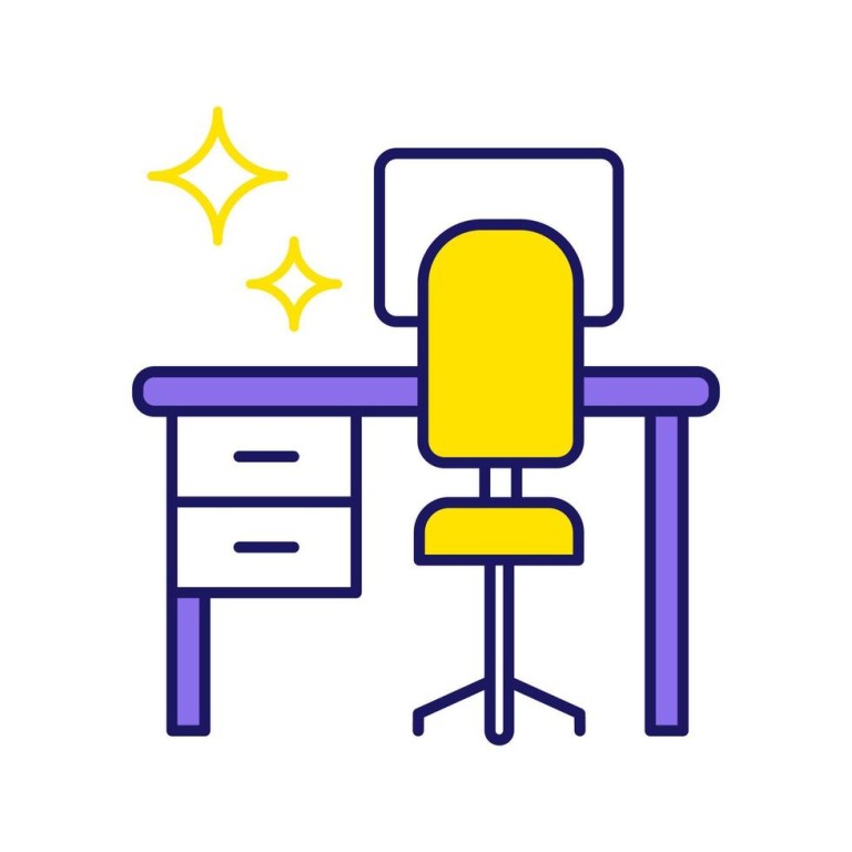 8744906-schoonmaak-tafel-bureau-kleur-pictogram-houden-werkplek-schoon-opgeruimd-thuis-of-kantoor-bureau-geisoleerd-illustratie-vector